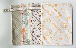 Bolsas de pan reutilizables para pan casero Bolsa de algodón de cera de abejas Bolsa de almacenamiento de masa fermentada para mantenimiento fresco - Product Image 4