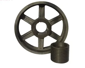 Cast Iron Grooved V-belt Drives Belt Pulley Mechanical Drive Wheel