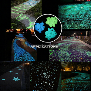 Vente en gros d'usine : Gravier artificiel luminescent en résine <span class=keywords><strong>pour</strong></span> aménagement paysager extérieur, pavage de <span class=keywords><strong>jardin</strong></span> et décoration de voies piétonnes - Product Image 6