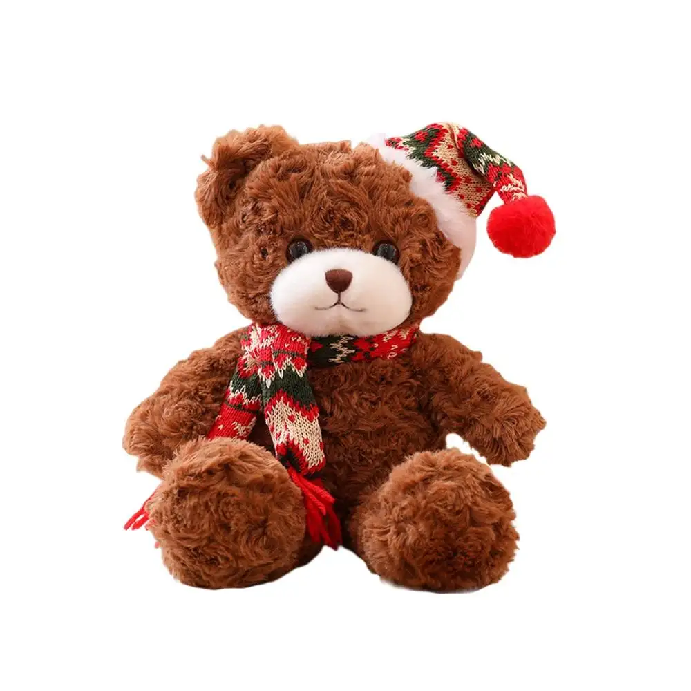 Vente en gros personnalisé gros gros ours en peluche doux mignon gros vrac avec vêtements jouets en peluche