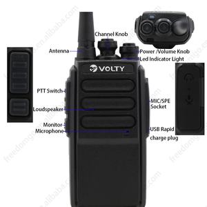 Radios Bidireccionales Portátiles Baofeng BF V-999 de Fábrica, Programables por USB, Frecuencia UHF, Walkie-Talkie de Alta Calidad para PC 16 - Product Image 3