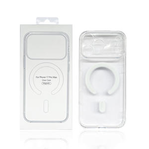 Custodia Magnetica Trasparente per <span class=keywords><strong>iPhone</strong></span> 17 Pro Max, Compatibile <span class=keywords><strong>con</strong></span> <span class=keywords><strong>iPhone</strong></span> 17 Pro, 17 Air, 16, 15, 14, 13, 12, <span class=keywords><strong>11</strong></span>, <span class=keywords><strong>con</strong></span> Protezione <span class=keywords><strong>Fotocamera</strong></span> - Product Image 1