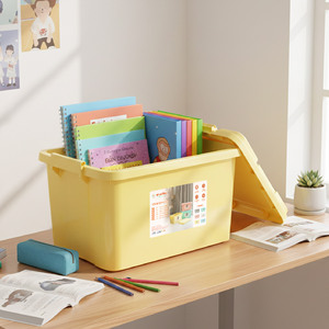 <b>Storage</b> Box Organizer <b>Bin</b> PP Plastic Containers Lockable 35L Multi Colors Home Closet Bedroom Organization Waterproof Durable - Product Image 1