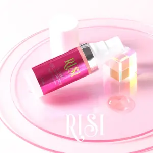 RISI Korean Latex Free Non-irritating Anti Allergy Strawberry Scent Pink Eyelash Gel Remover Factory OEM