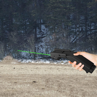 Lunette de visée laser de chasse rechargeable de haute qualité, combo lampe torche tactique, 1000 lumens, portée de lumière de 200 m, étanche, extérieur