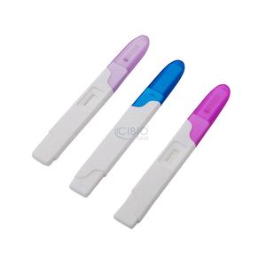 <span class=keywords><strong>Test</strong></span> de grossesse urinaire précoce <span class=keywords><strong>HCG</strong></span> approuvé CE, 25 mUI/ml, fourni par l'usine - Product Image 1