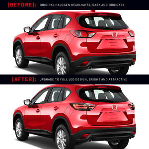 Đèn hậu LED <span class=keywords><strong>Mazda</strong></span> CX-5 2012-2018, thấu kính trong suốt, lắp đặt dễ dàng, đèn hậu tự động cho CX-5 2014, đèn hậu CX 5, tình trạng mới - Product Image 4