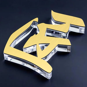 Adesivo da parete ad alta precisione da parete facile da installare inciso al Laser 3d con <span class=keywords><strong>lettere</strong></span> acriliche <span class=keywords><strong>per</strong></span> esterni - Product Image 5