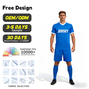 Maillot de football personnalisé, impression de nom et de numéro, vêtements de football, maillot de football à séchage rapide, polyester respirant, maillot de football pour hommes, vêtements de sport - Product Image 5