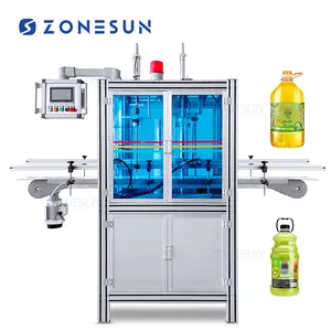 ZONESUN ZS-YG18 de pressage de poignée de bouteille en plastique entièrement automatique