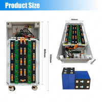 Boîtier de batterie métallique Starmax 51.2V 48V 16S pour système énergétique JK PACE 200A BMS 3.2V 280Ah 314Ah, boîtier vertical LiFePO4 15kWh 16kWh