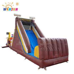 WINSUN Gran Circuito de Obstáculos Inflable Pirata con Material de PVC Certificado CE Capacidad de 300 kg para Juegos Deportivos - Product Image 3