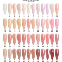 Gel dur en gros, emballage 1KG, non toxique, fournisseur de gel pour ongles, sans TPO ni HEMA, logo personnalisé, marque privée, gel de construction pour extension d'ongles