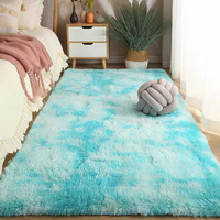 Tapis de salon moelleux et duveteux à prix d'usine en vente chaude