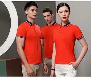 T-shirt a basso costo senza Logo Slim Fit nero rosso Polo Design per uomo donna Golf Polo - Product Image 5