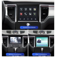 CarPlay sans fil pour Porsche Macan avec écran IPS de 8,4 pouces, système d'exploitation Android, stockage jusqu'à 512 Go, navigation, caméra de recul et radio