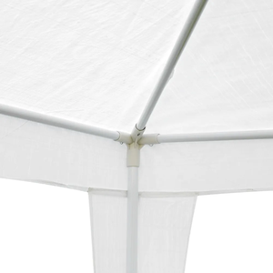Gazebo Plegable Portátil Blanco Impermeable y Resistente al Viento de 3x3m - Product Image 4