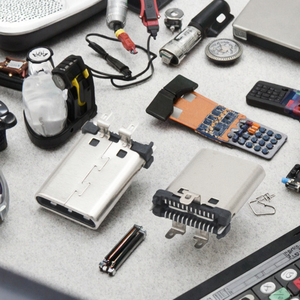 USB Type-C 24 พิน หัวเสียบแนวตั้งแบบตรง ช่องเสียบชาร์จเร็ว ขั้วต่อ USB Type B ทองแดง 3A - Product Image 3