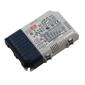 Mean Well Original Lcm-40 Meanwell 40w Constant Current 350ma 500wma 600ma 900m,A 1050ma Dimmable Led Driver