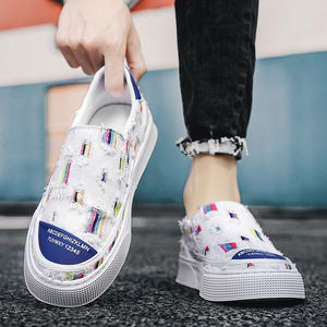 Zapatos De Lona azules Zapatos De Lona A <span class=keywords><strong>La</strong></span> Moda Zapatos De Lona Para Hombre - Product Image 3