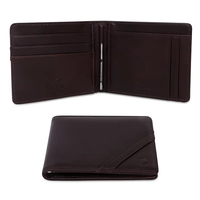 Dompet kulit pendek Pria, harga pabrik klasik gaya sederhana dompet pola Vintage tahan air tempat kartu kanvas lapisan portabel
