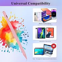 Pena Stylus aktif Universal, pena Stylus aktif Universal untuk Android IOS Windows sentuh untuk iPhone iPad Pro ponsel Samsung Mini untuk Tablet Xiaomi