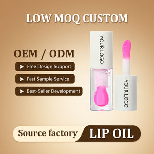 Aceite Labial Hidratante y Voluminizador con Ácido Hialurónico, Vitamina C y Colágeno para Labios Secos - Marca Privada MLM Makeup - Product Image 4