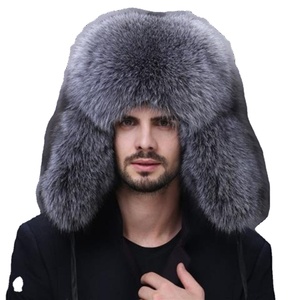 Thời Trang Nga Phong Cách Faux <span class=keywords><strong>Fur</strong></span> <span class=keywords><strong>Hat</strong></span> Ấm Chồn Earflap ushanka Mũ Mùa Đông Cho Nam Giới - Product Image 1