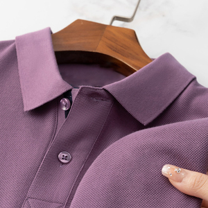 Polo Vintage para Hombre, Lavado, Corte Relajado, Algodón Suave Deslavado, Estilo Casual Retro - Product Image 1