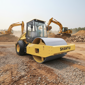 Compacteur <span class=keywords><strong>de</strong></span> tambours <span class=keywords><strong>de</strong></span> signalisation SHANTUI 12 tonnes SR12-5 à prix avantageux - Product Image 1