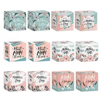 Boîte cadeau décorative pour la fête des mères 2025, pour les fournitures de la fête des mères