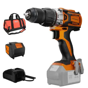 KAFUWELL PA4500HB-W-4S-1 Li-ion Cordless Drill Set With 1 Battery Packs Cordless Drill 20v Lithium Battery Electric Drill