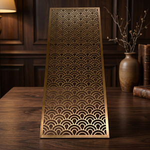 Panel Decorativo de Madera Cortado con Láser, Biombo Hueco, Panel de Pared Interior Personalizado - Product Image 3