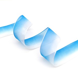 E-Magic สินค้ามาใหม่โบว์ผ้าโปร่งทำด้วยมือขนาด1นิ้วสีสันสดใสผ้าโปร่งพิมพ์ลายดอกไม้ของขวัญ - Product Image 5