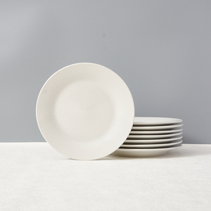 Màu Trắng Tinh Khiết 10.5-Inch Gốm Bữa Ăn Tối Tấm Duy Nhất Mảnh Loose-Đóng Gói Bộ Đồ Ăn Tùy Chỉnh - Product Image 4