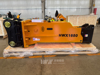 Hydraulikhammer mit 165mm Meißeldurchmesser, Geräuscharmer Typ für 33-38 Tonnen Bagger, Kompatibel mit CAT 336, Sany SY365, Doosan DX380