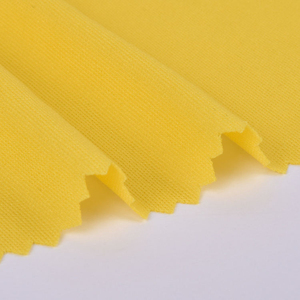 Tela de Malla Piqué de Poliéster Amarillo de Secado Rápido para Camisetas Deportivas, Uniformes de Equipo, Impresión, Tejido Transpirable al por Mayor - Product Image 3