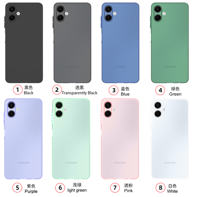 c Ultra-Thin TPU Case - Skin-Friendly Finish, Matte Translucent Design, MOQ 10, Multi-Color Options
