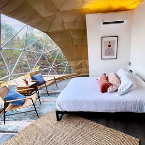 8Mプレハブジオデシックドームハウス、豪華グランピングテント、ホテル＆リゾートキャンプ用イグルー - Product Image 3
