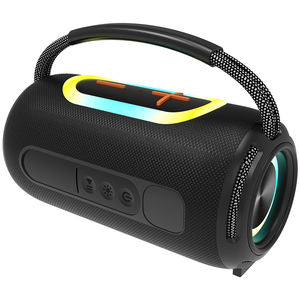 Haut-parleur Bluetooth portable OEM avec lumières RVB, basses puissantes, poignée pour le camping en plein air |   Prise en charge AUX/carte TF/USB/FM/TWS - Product Image 2