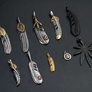 Collares con Colgantes de Plumas, Múltiples Estilos, Acero Inoxidable, Joyería para Hombre y Mujer, Accesorios en Oferta 2024 - Product Image 5