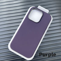 Coques de téléphone en silicone liquide avec animation pop-up 1:1 pour iPhone 14 15 Pro Max 12 13 16 17 18 Pro, coque magnétique