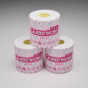 Papier toilette doux en pâte de bois pure biologique OEM Papier toilette pour salle de bain Papier toilette mondial - Product Image 1