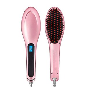 Cepillo Alisador de Cabello Eléctrico con Pantalla LED Digital y Control de Temperatura - Product Image 1