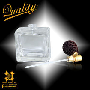 Botella de spray de perfume de vidrio de gran durabilidad de 60ml con atomizador de bombilla de perfume con tapón de rosca para el cuidado personal - Product Image 4