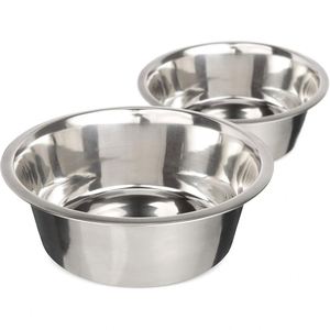 Bols surélevés portables en acier inoxydable, écologiques et solides pour chiens et chats de petite taille - Bols étanches pour nourriture et eau - Product Image 1