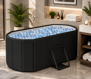 Conception pliable populaire baignoire ovale étanche en PVC à plongée froide pour une utilisation en extérieur récupération de spa OEM/ODM pris en charge - Product Image 1