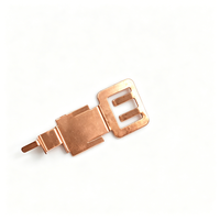 Support progressif en laiton pour ressort de batterie, pièce emboutie, clip de contact, sur mesure OEM ODM de précision