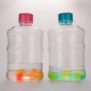 Nuova bottiglia di succo in Pet di plastica vuota da 1L 1000ml per la conservazione di bottiglie di imballaggio per bevande per frullati di caffè per birra fredda fatta in casa