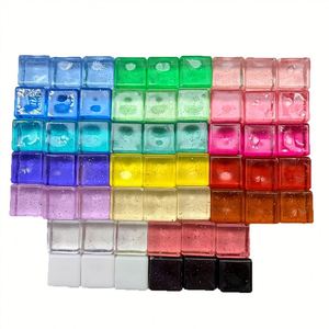 18mm <b>Acrylic</b> Cubes DIY Luminous Square <b>Blocks</b> for Crafts Resin Art Filler - Product Image 5